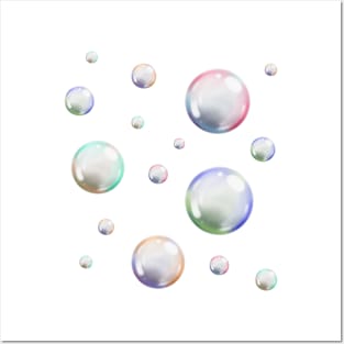 Colorful Bubbles Posters and Art